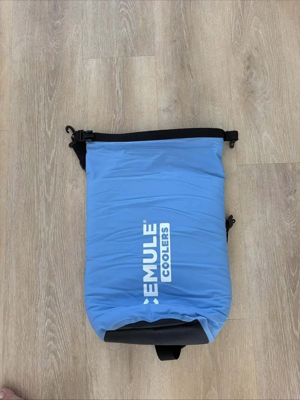 Icemule Classic Cooler Collapsible Waterproof Backpack Blue 20L Soft Cooler
